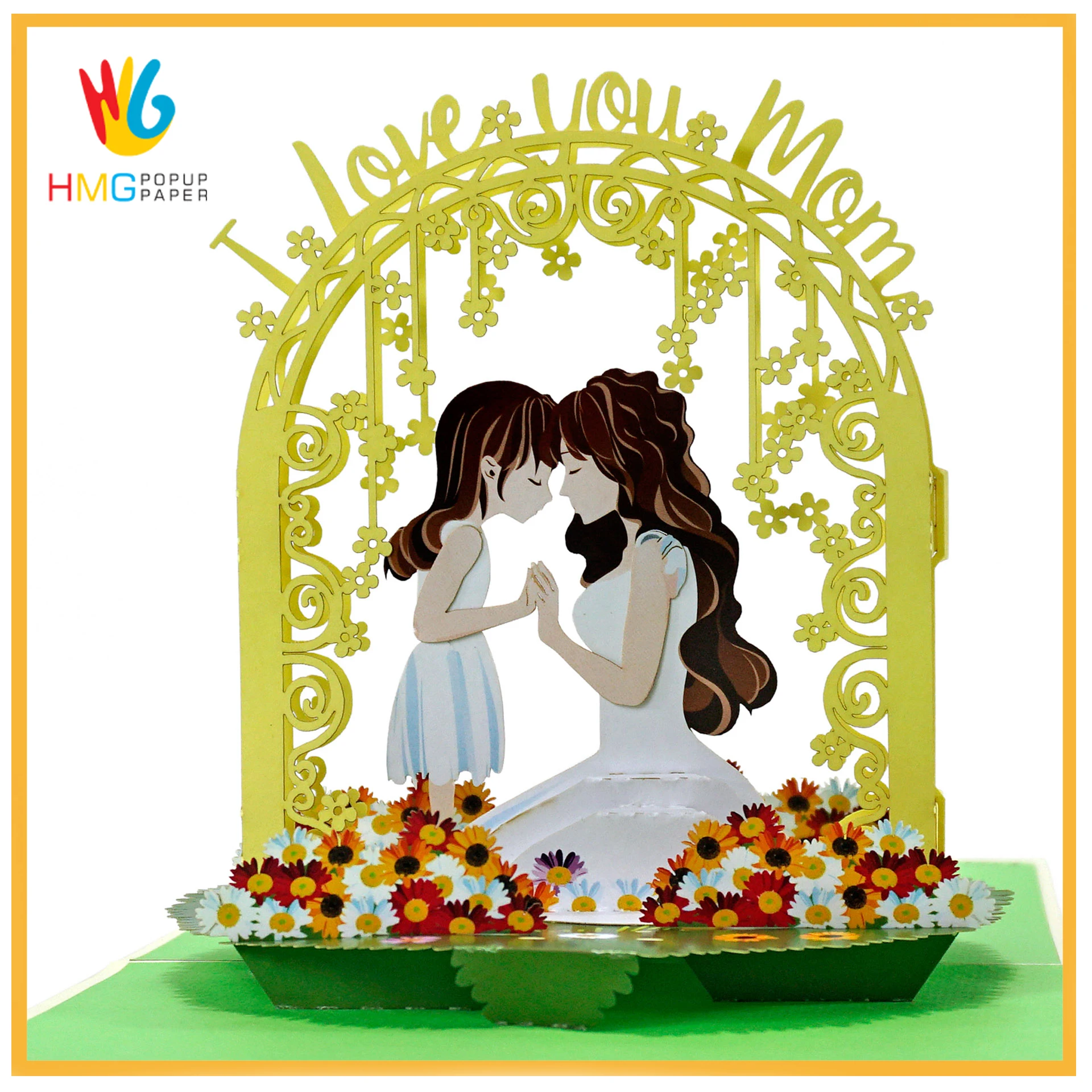 Best Seller Gift For KId with 3D Pop Up Cards - Custom Design and Manufacturer from Vietnam supplier