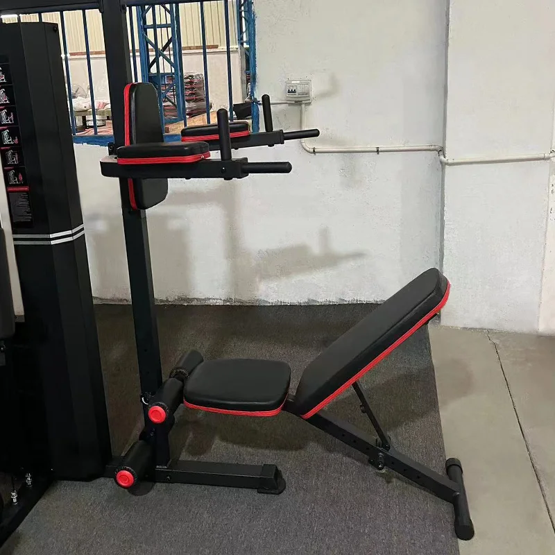 snode New Fitness Equipment Machine Adjustable Bench Multi Functional Machine Gym bench press  pull ups