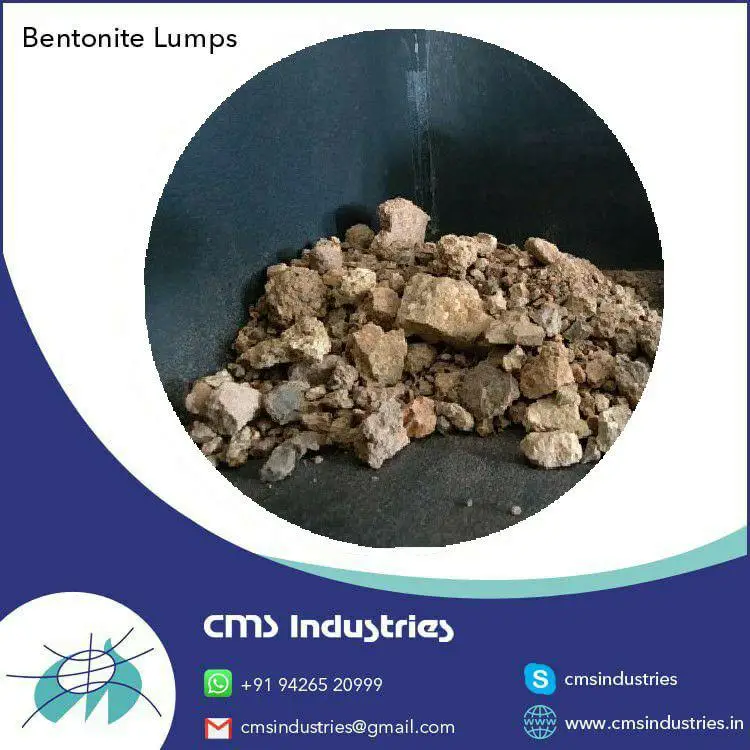 Specialized Wholseller and Supplier API 13A Section 11 Oil Drilling Bentonite Lumps