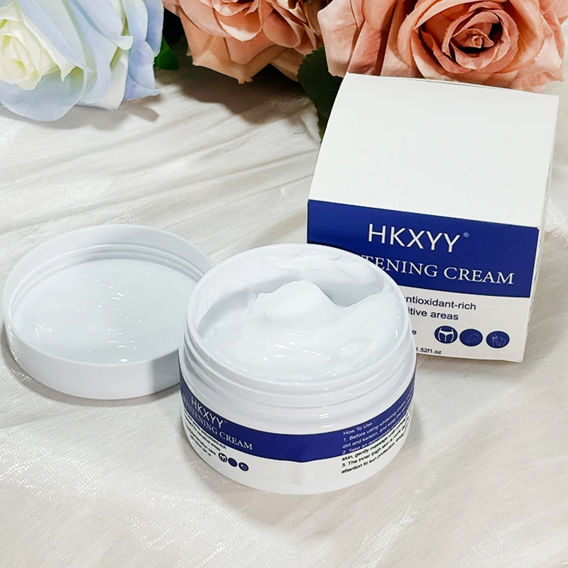Private Label Perfumed Cream 100% Pure Organic Skin Lightening Moisturizing Spf 30 Inhibits Melanin Face Cream