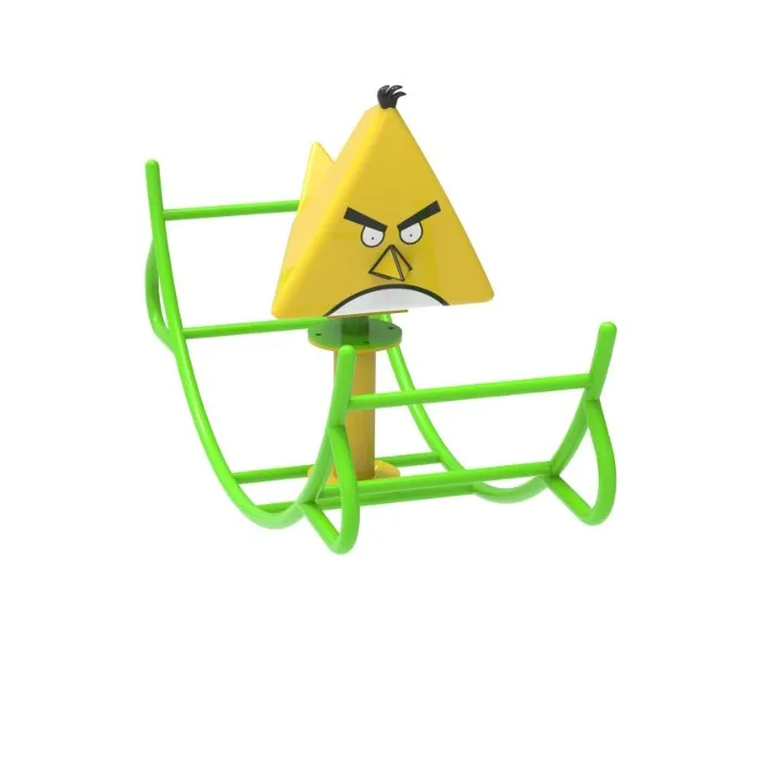 Angry Yellow Bird Rocker - Fun Outdoor Seesaw for Kids Playgrounds