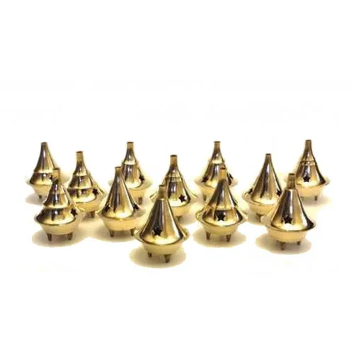 Unique Luxury design incense Stick Modern Round Custom Brass Metal Incense Holder/incense Burner Holder simple look