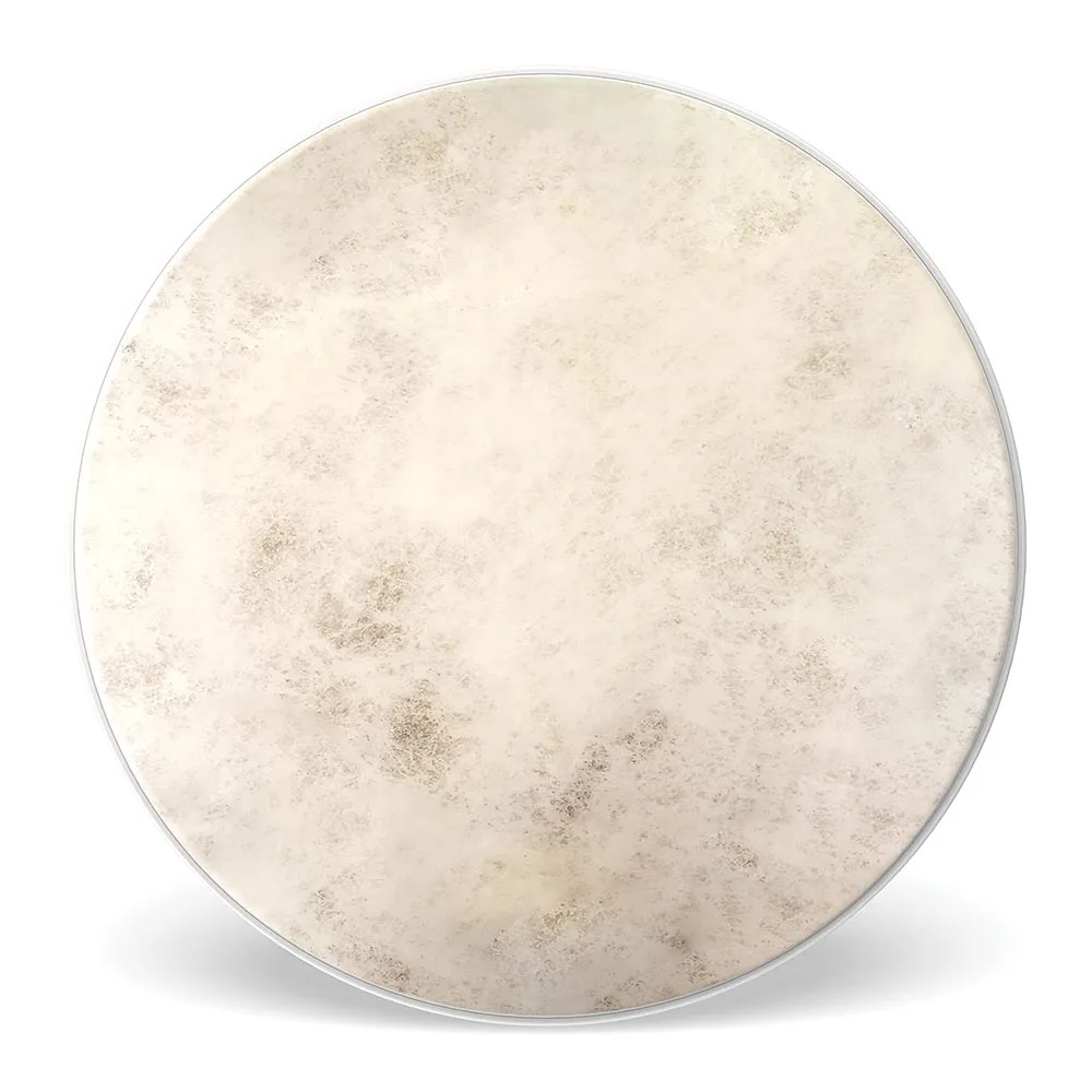 Latest Arrivals 2024 Silver Color Custom Size Drum Head Skin Top Trending Best Selling Drum Skin Head