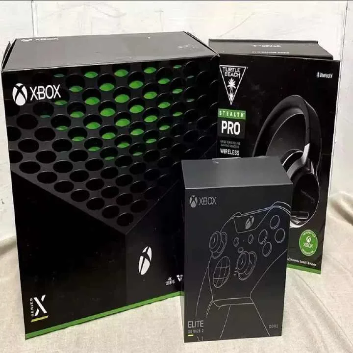 BUY 10 GET 4 UNITS FREE MicrosoftS Xbox Series X 1TB Console Bundle W/Headset & Elites Controller