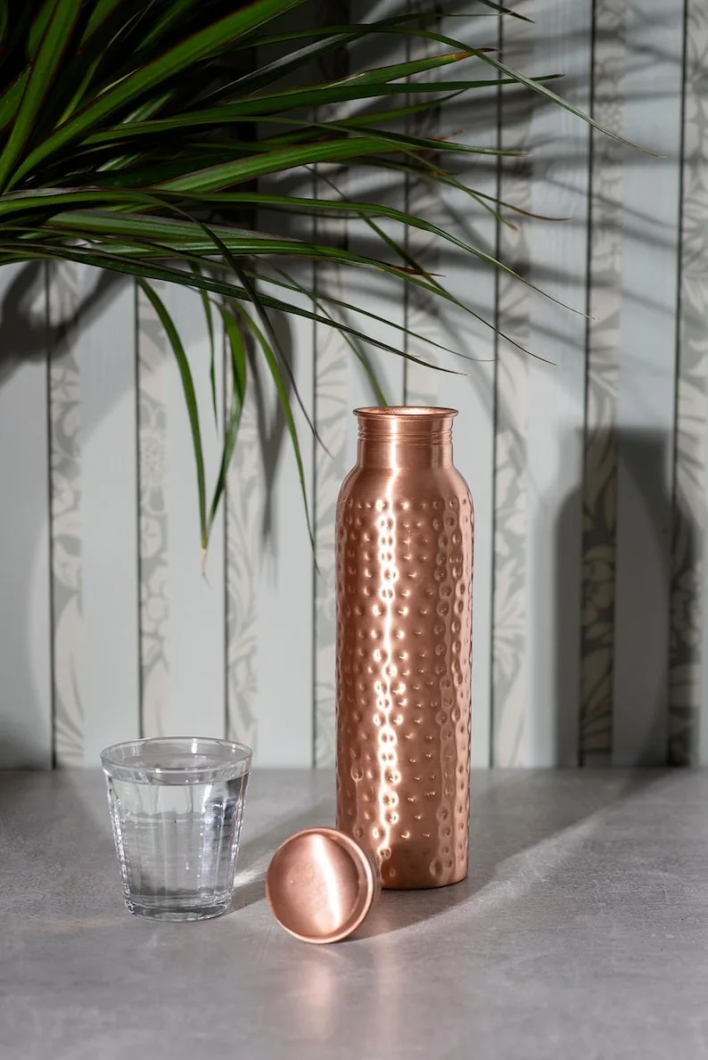 The Perfect Sip: How Copper Enhances Water Quality Copper Water Drinking Bottle By S A Craft India from India