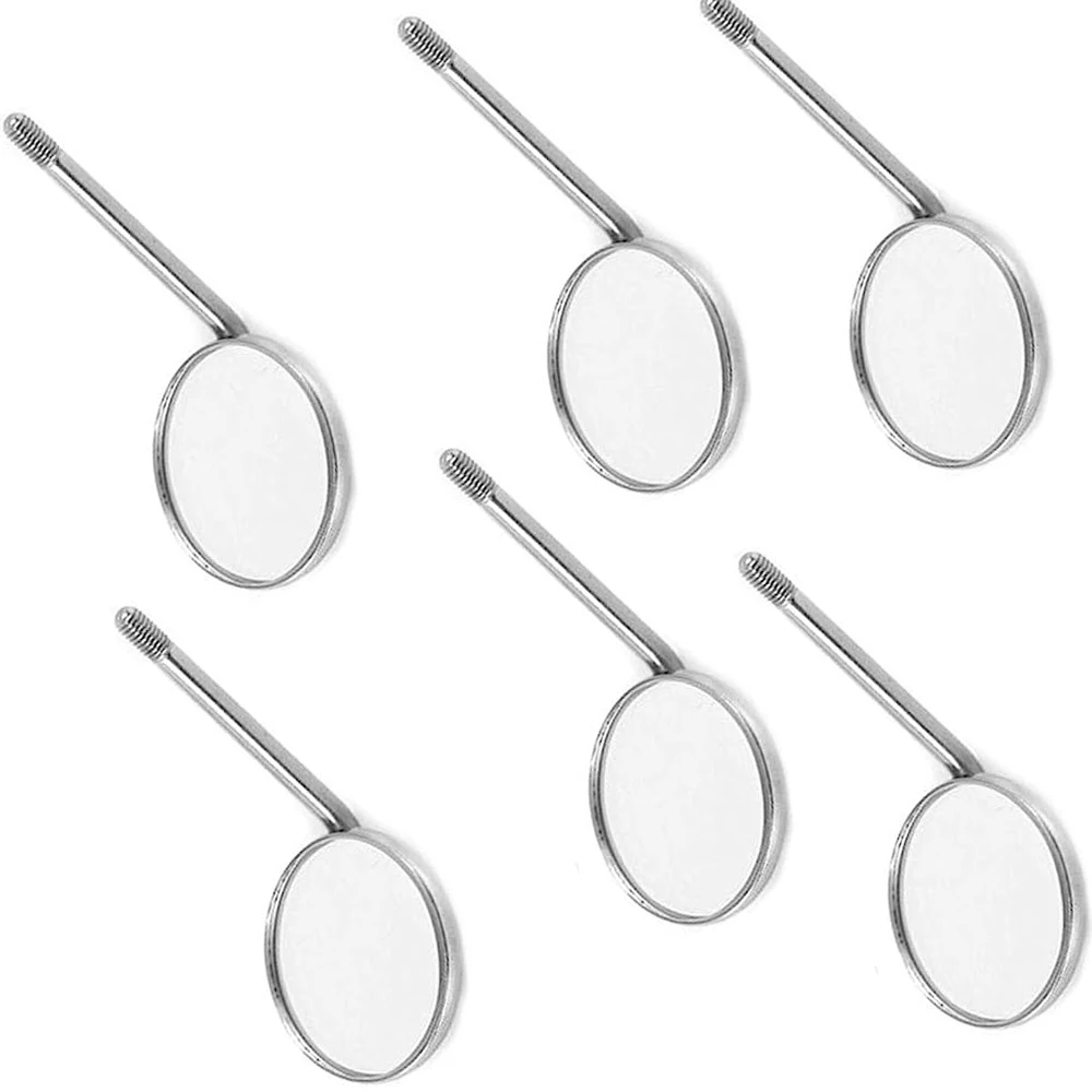 Dental Mirror Stainless Steel Mouth Mirror Dental Hygiene Kit Dental Examination Dental Mirror With Handle CE