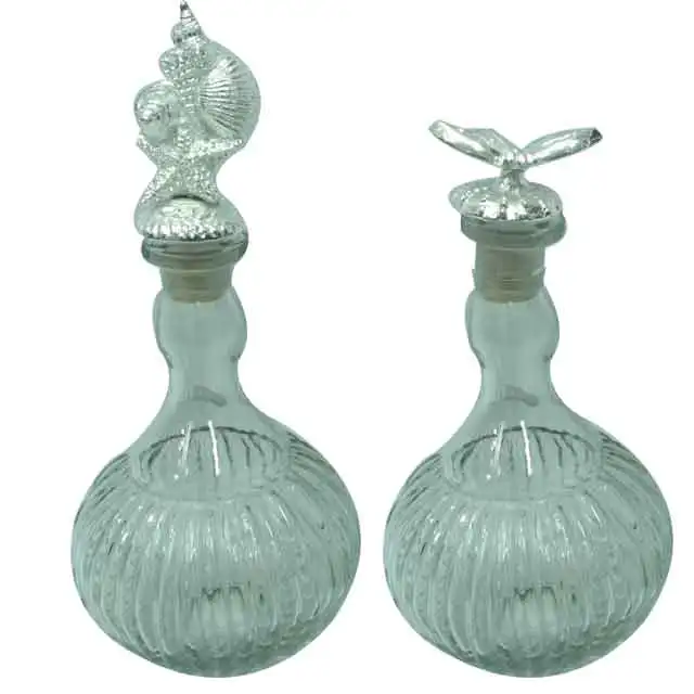 Top Trending Custom Size Made Glass Perfume Bottles Clear Bottle Teardrop at Inexpensive Price
