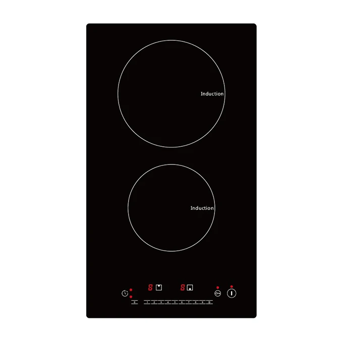 Комбинированная двухконфорочная кухонная плита, 2 конфорки, электрическая варочная индукционная плита, встроенная горячая плита