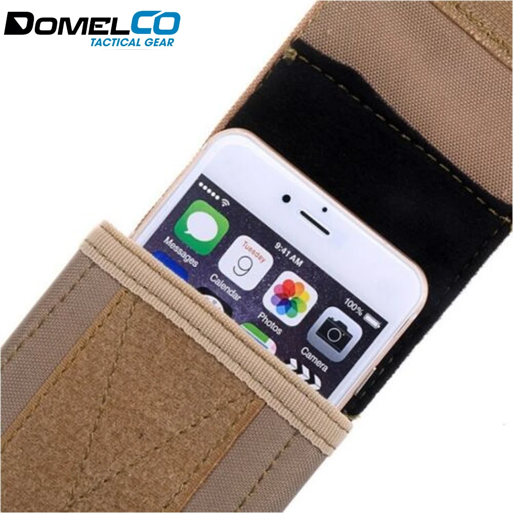 tactical MOLLE holster mobile phone belt pouch EDC security pack carry case
