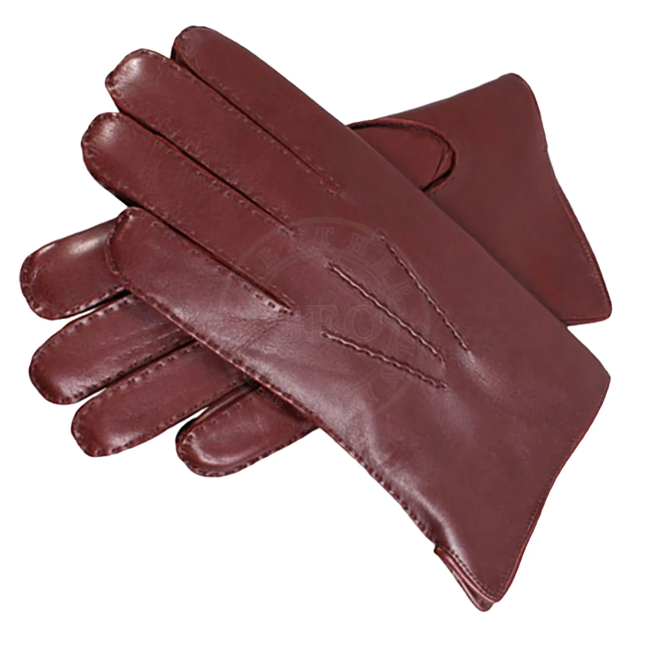 New Style Durable Gloves Winter Sheep Leather Gloves for Gents