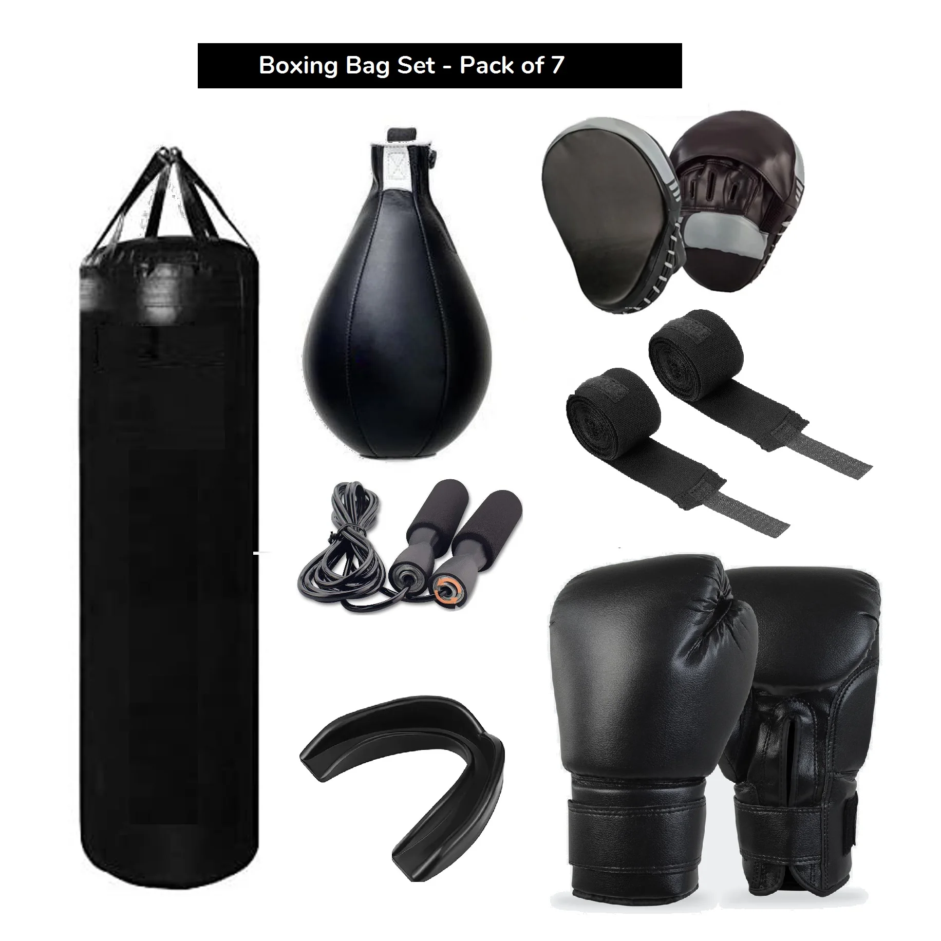 Boxing Gloves & Equipment - Bag Set
