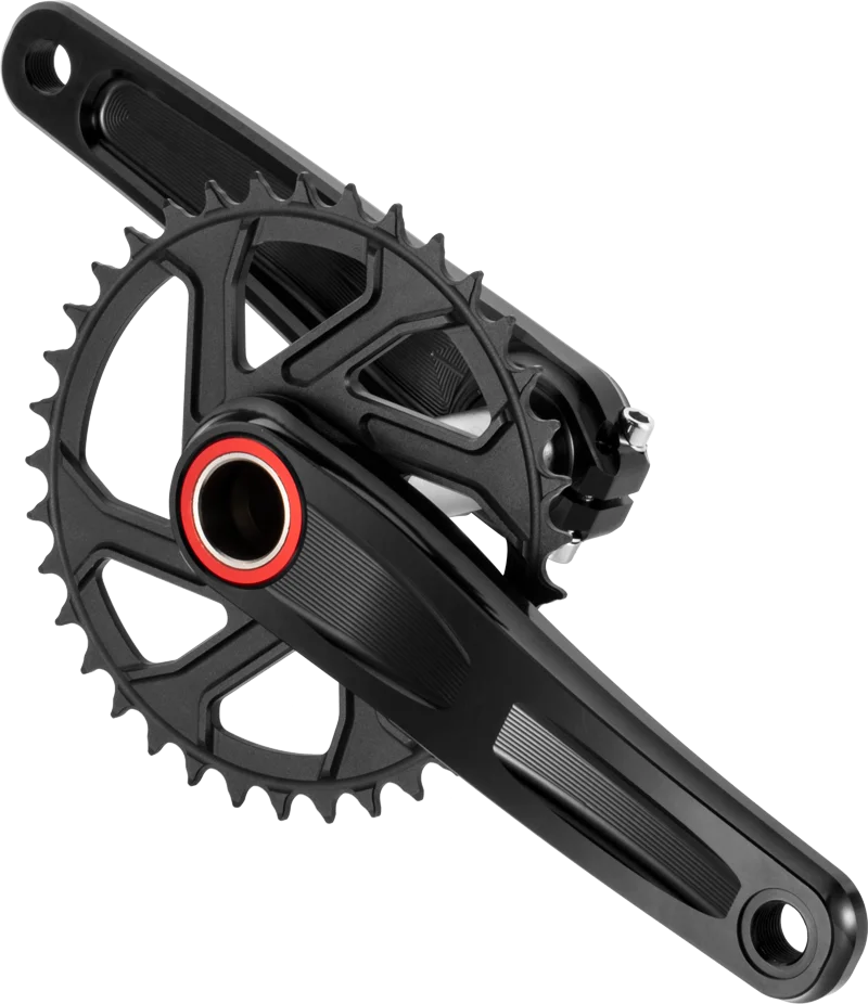 Mountain Bike Crankset MTB Assembly Integrated Crankset 28-38T Parts LOGO OEM Bicycle Crankset