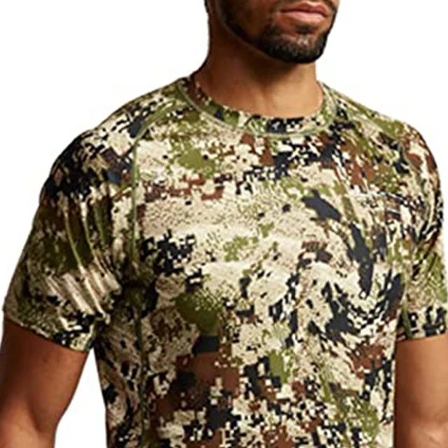 Premium Tactical Outdoor T Shirt for Men | Versatile Hunting Fishing & Climbing Apparel Breathable Moisture Fabric Comfortable