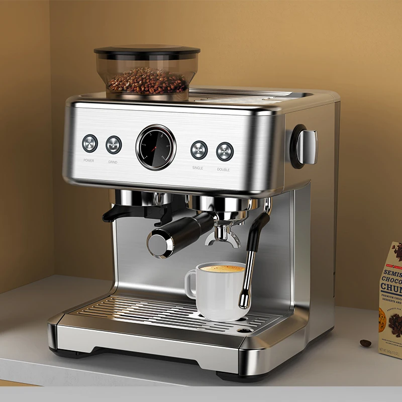 Espresso luxury private semi-automatic coffee maker  temperature control heating water coffee machine
