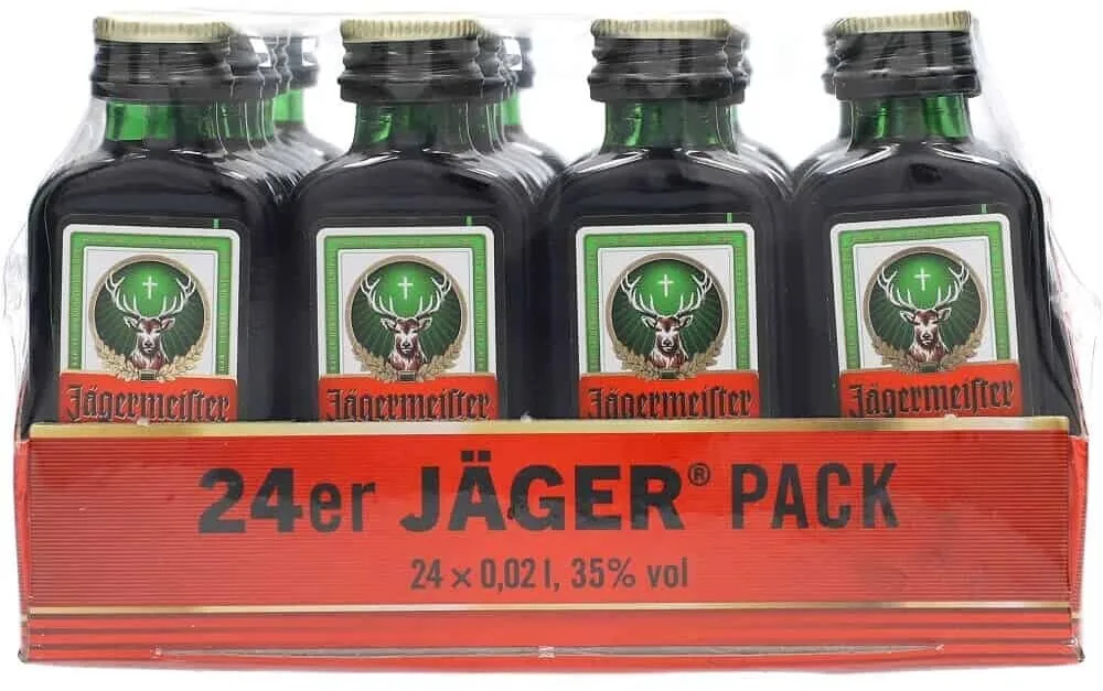 Variety of Jagermeister German Herbal Liqueur 750ml,1L,1.75L,375ML & 20ML
