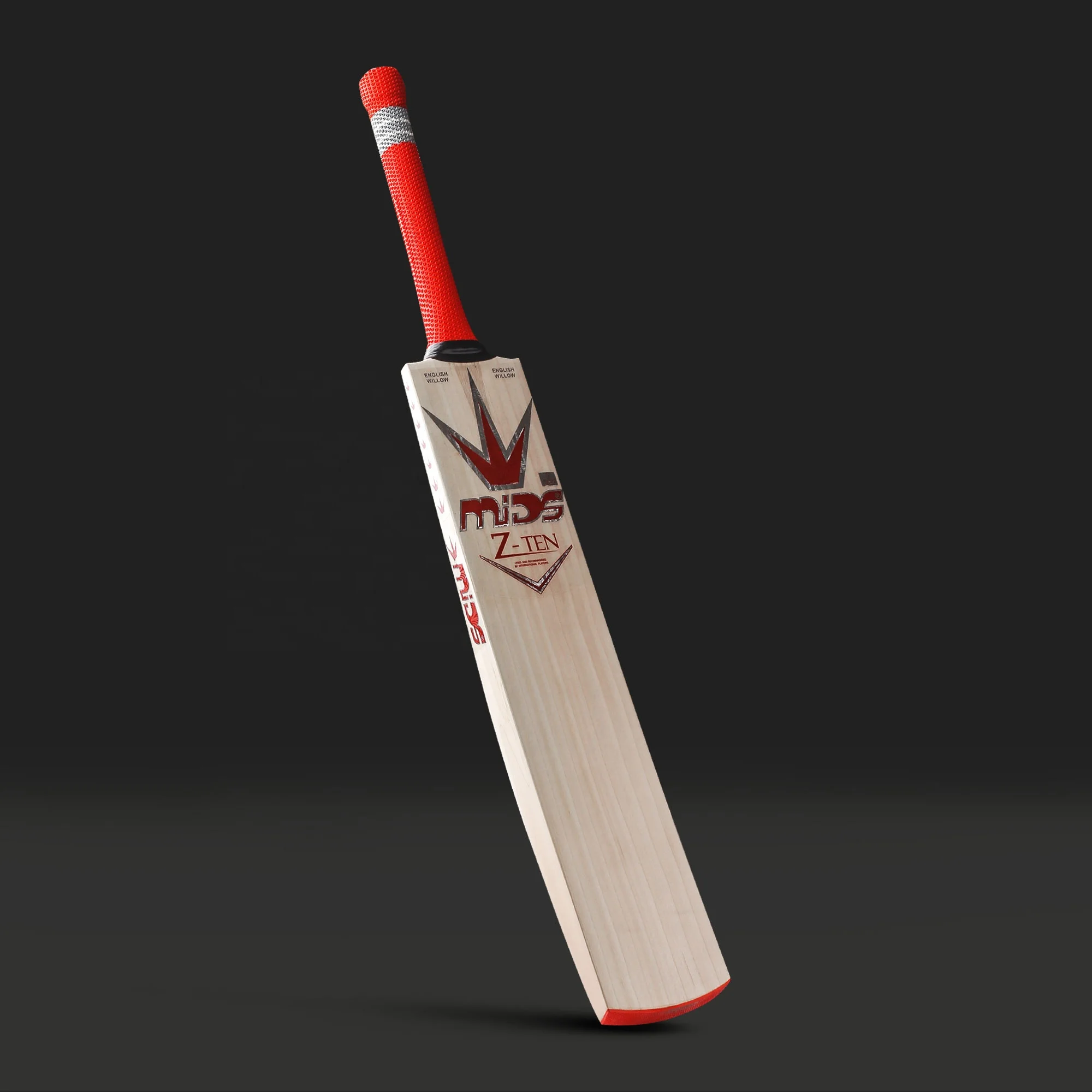 Mids Z 10 English Willow Cricket Bat Short Handel