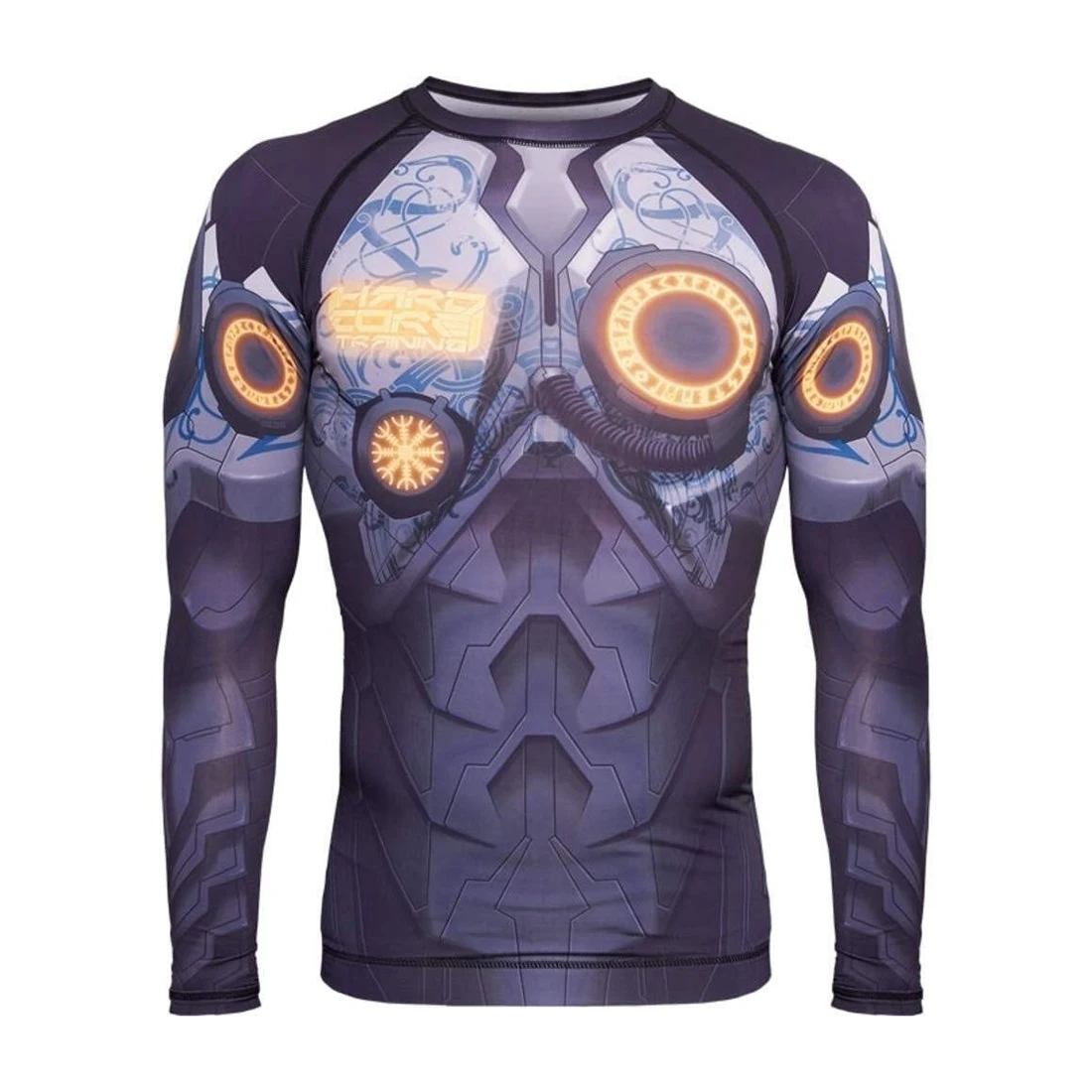 Top Trending 2022 Mens Fully Sublimated Rashguards Compression Wear MMA Bjj Grappling Rash Guards for Sale