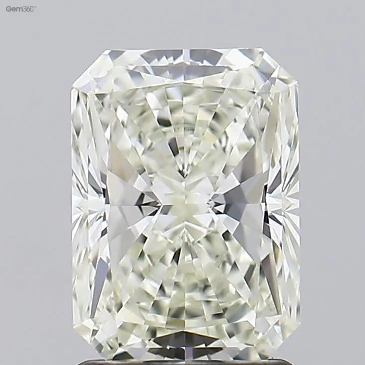 J Color VS1 Clarity Size 2.01Ct Polished Labgrown Diamond Radiant Shape HPHT-CVD Diamond  Jewelry Loose Diamonds