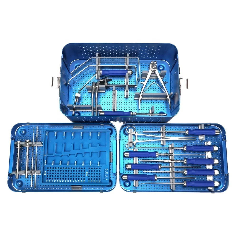 Pituitary Skull Base Neurosurgery Spine Endoscopic Set Kelly Endonasal Transsphenoidal Instruments Set