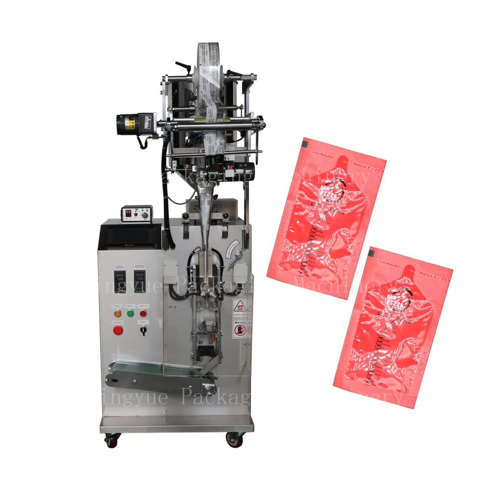 5g 10g 15g Automatic Liquid salad dressing Tomato Paste Sachet Peanut Butter Juice Ketchup Mustard Honey Packing Machine