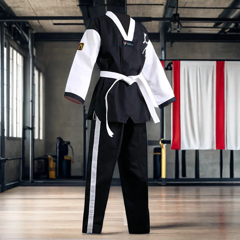 New Durable Breathable White Sparring Uniform Taekwondo Uniform Fight Wear Best Seller Taekwondo Uniform TU-0010