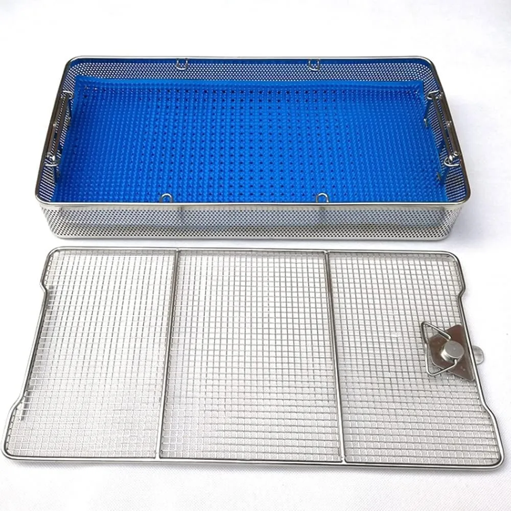 Stainless Steel Medical Sterilization Tray Wholesale Rate Customized Made Sterilization Tray By SUAVE SURGICAL INSTRUMENTS