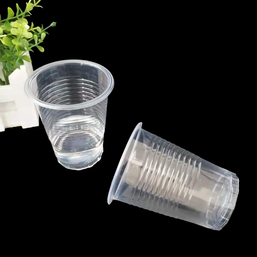 Disposable Plastic Coffee Tea Cups Sets Bubble Tea Takeaway PLA Cold Drink Cups Dessert Disposable cup for drinking