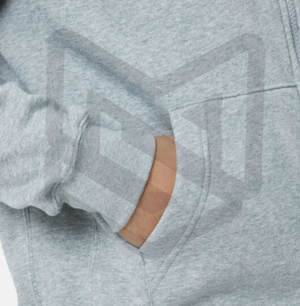 Embroidered Thick and Heavyweight 400 GSM Fleece Full Zip Up Hooded Top Sweat Shirts Hoodies on Wholesale Ex Factory Prices