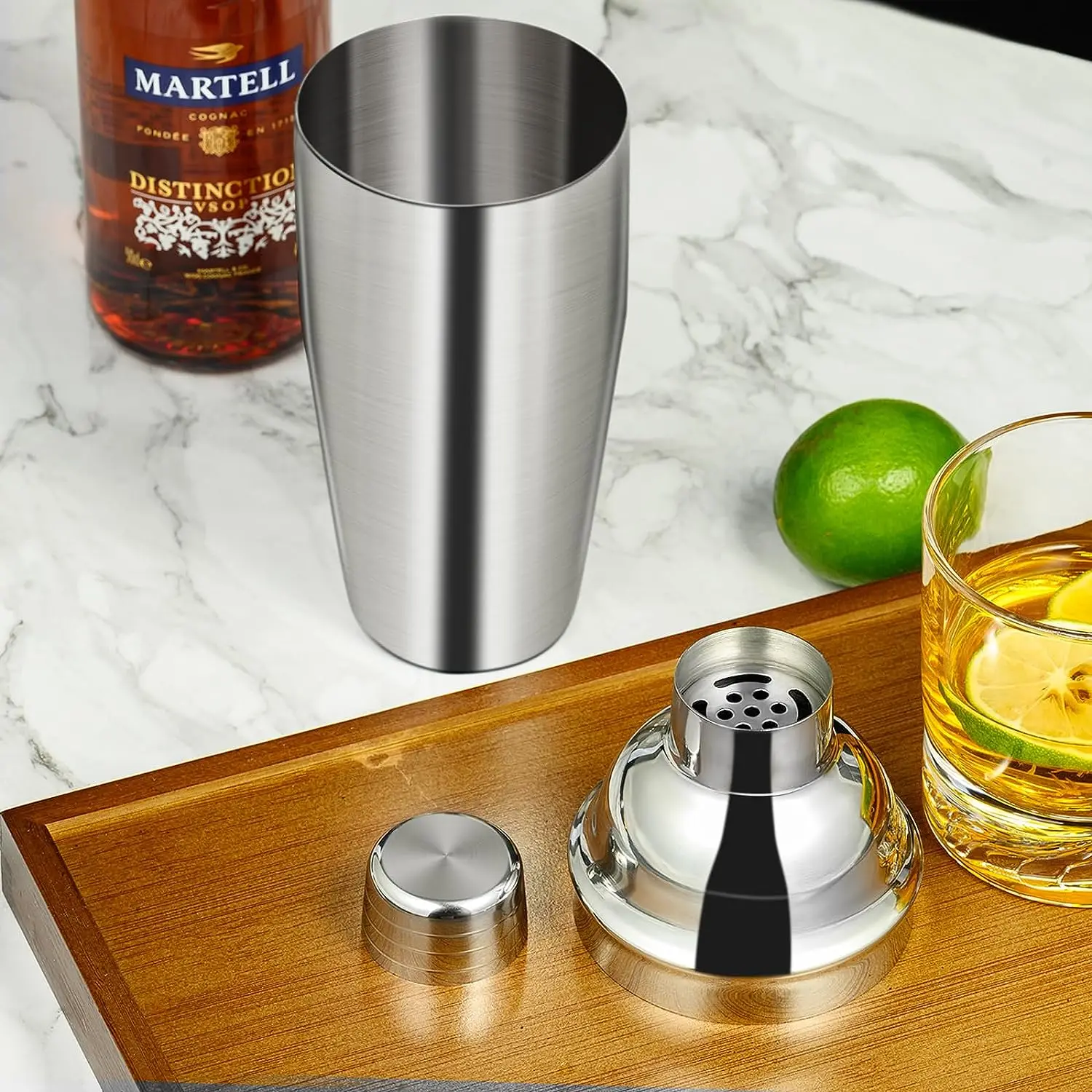 Customized Color Logo 100% High Quality Stainless Steel Cocktail Mocktail Mojito Drink Mixer Shaker Wholesale Prices Available