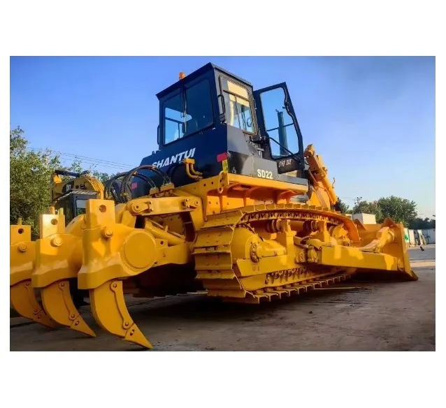 Вторая рука Shantui SD 22 тяжелый автомобильный погрузчик тяжелое оборудование наземный грейдер