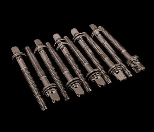 Manufacture Product Drum Set Parts Black nickel plated tension rod Musical Instrument