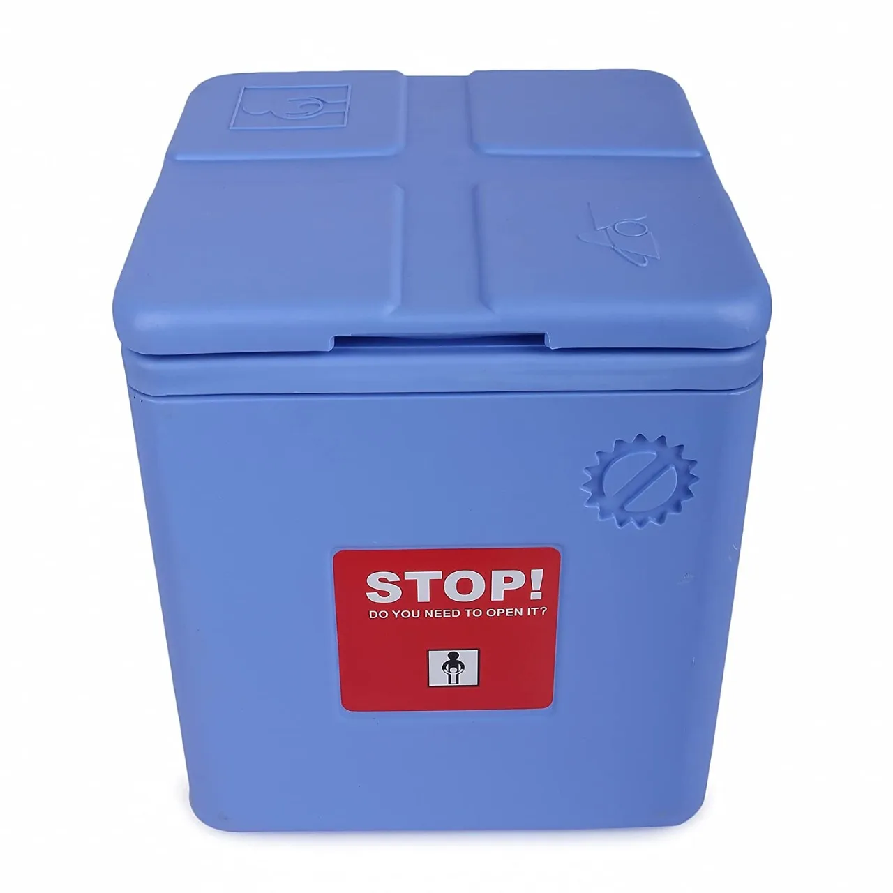 Premium large Capacity 1.40 ltr with 4 Ice packs ice Box vaccine carrier biomedical material ice box