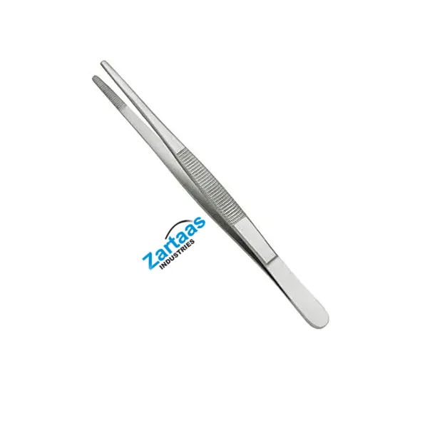 Standard Dressing Forceps Toothless  medium wide 13 cm Surgical instruments Manufacturer and Exporter