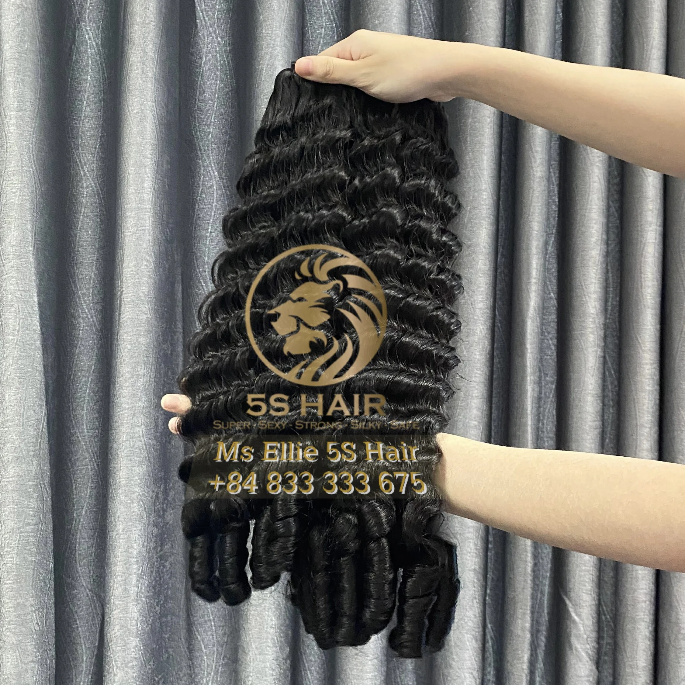 Cheapest Price Bouncy Curly Vietnamese Hair Vendor Wholesale Brazilian Human Hair Wig, Hair Product, Pre Pluck Lace Wig