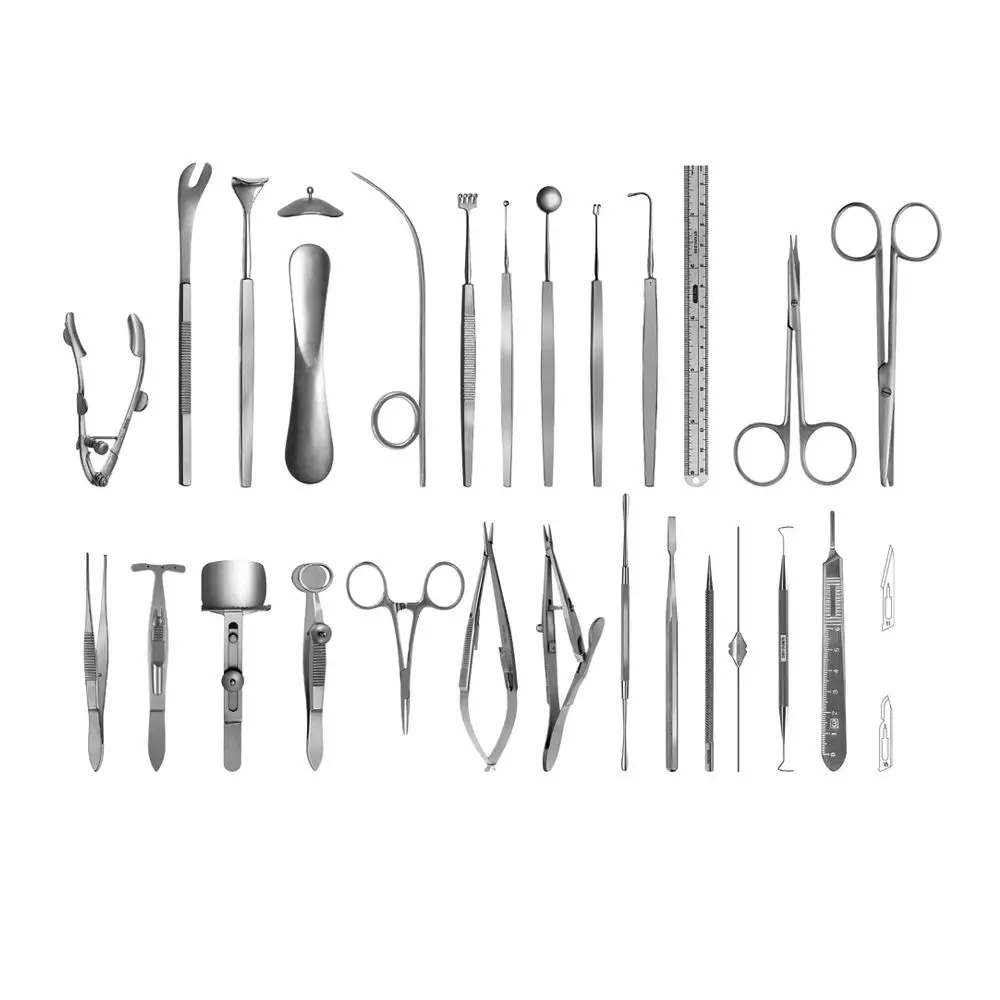 2024 Oculoplastic Eye Micro Surgery Set 30 PCS Ophthalmic Instruments