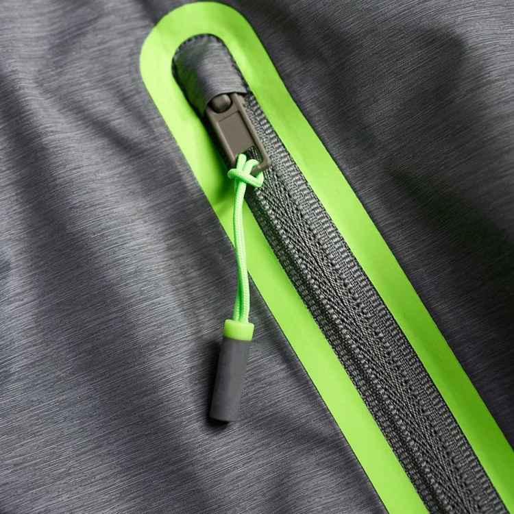 Custom Hooded Wind Breaker Jacket Unisex Plain Running Gym Oversized Lightweight Zip Up Nylon Windbreaker Jacket Men