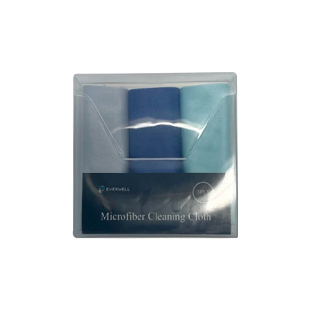 [KYCLOTH] Microfiber Optical Cleaning Cloth 3pack (PVC/ Rigid Plastic 2 types) Package Gift Microfiber cloth