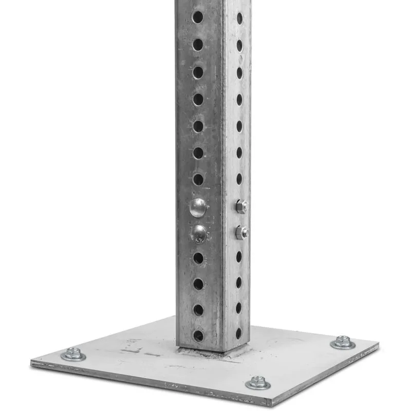 Waterproof Galvanized Powder Coated OEM Galvanized U Channel Sign Post Fence Post Steel Post Street Square Traffic ODM Coloful