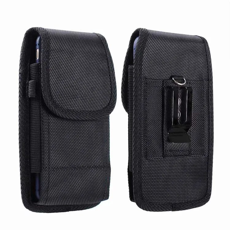 Lightweight and Strong Universal Mobile Phone Leather Case Waist Bag Portable Mobile Phone Accessory
