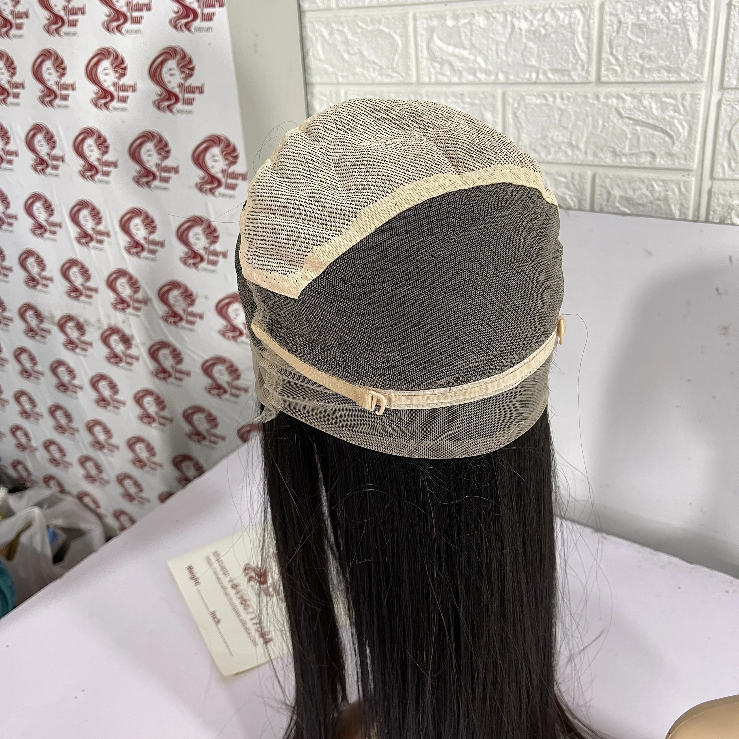 Best Quality Vietnamese Raw Hair Bone Straight Wigs Natural Color Straight Full Lace Wig From Vietnamese Hair Manufacturer