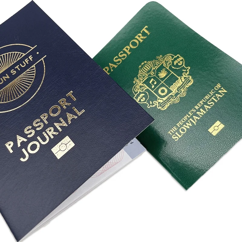custom passport booklet brochure printing promotion cheap offset print factory
