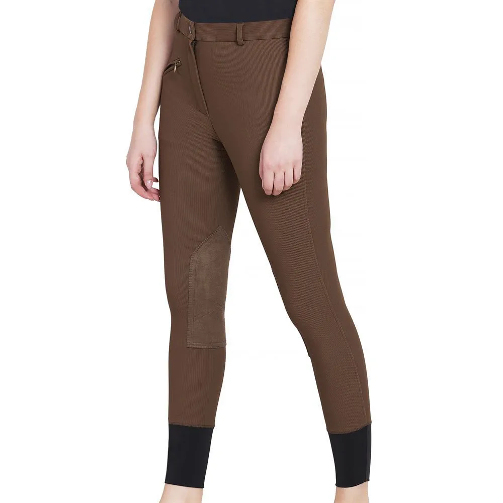 OEM high quality horse riding breeches high waist compression riding pants phone pocket riding leggings custom logo
