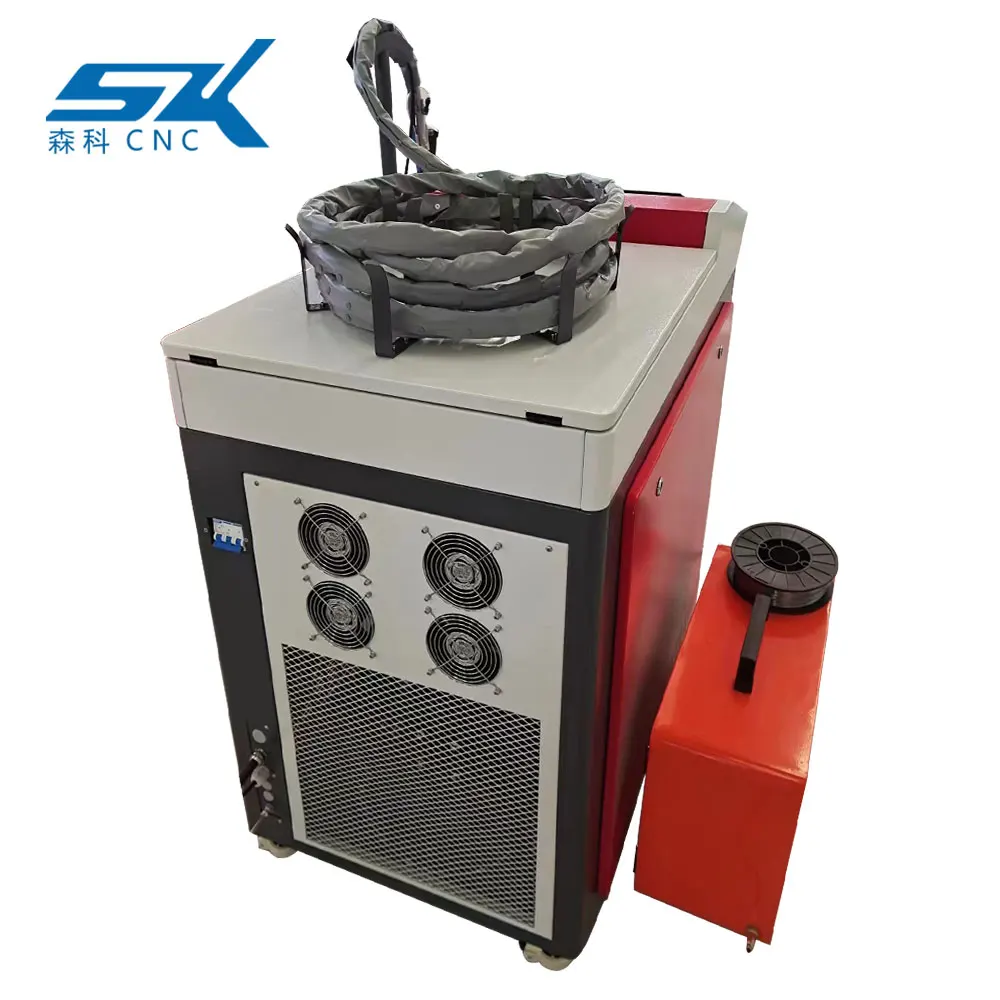 1500w hand held ipg raycus handheld fiber laser welding machine with wire feeding