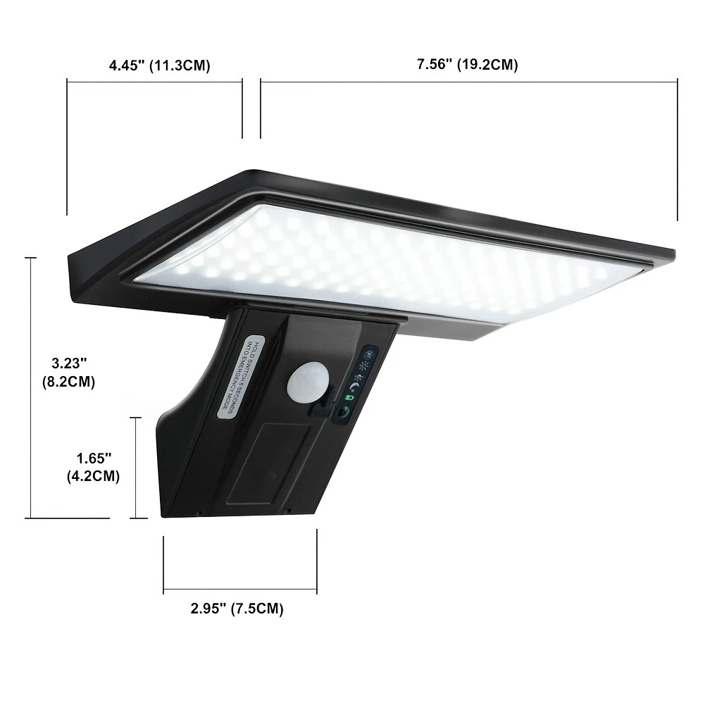 90 LED Solar Lights Motion Sensor Security Outdoor Ultra Bright Solar Wall Lights