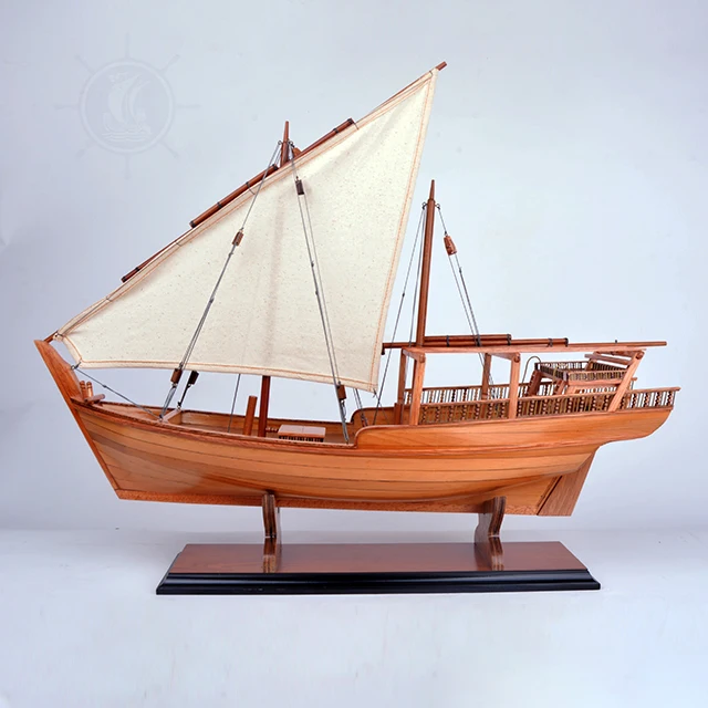 Деревянная модель Dhow доставка высокое качество 60 см изделия ручной работы для домашнего декора антикварные аксессуары комнаты подарочные товары