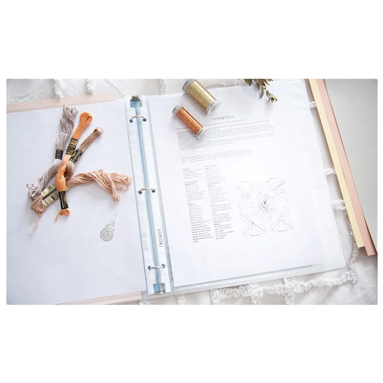 Best Waterproof A4 Crystal Clear Highest Quality Wholesale Supply 3 Hole Punched Document Storage Sheet Protector for Sale