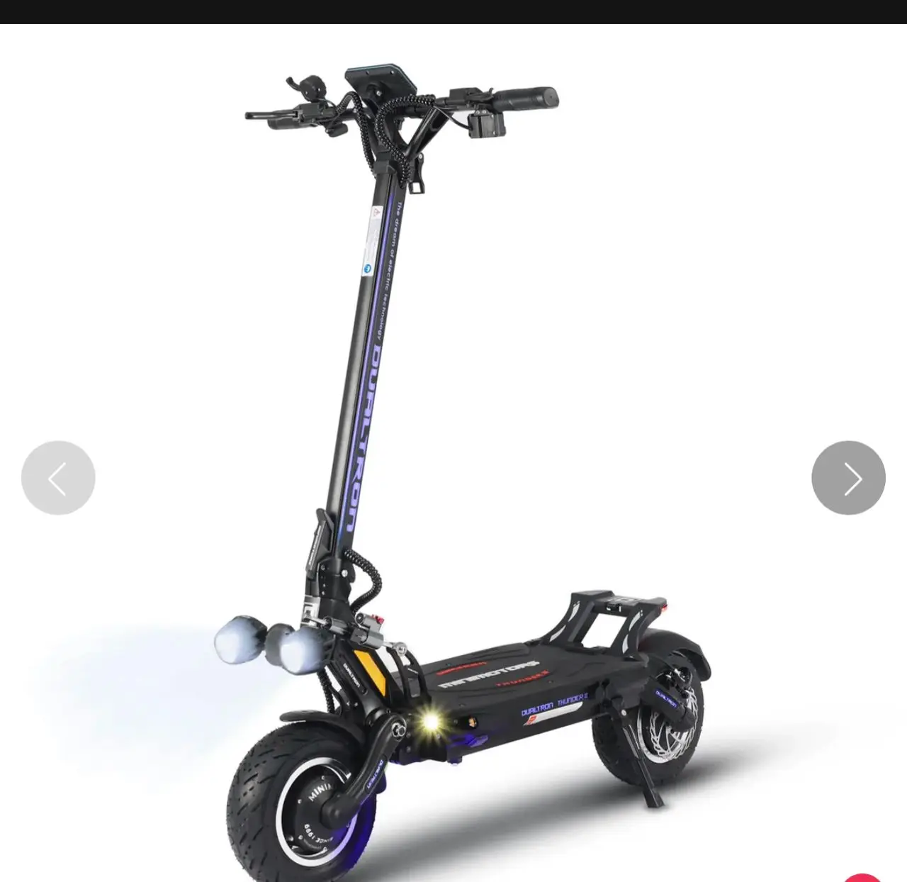 FAST SELLING- DUALTRON THUNDER 3 ELECTRIC SCOOTER / Dualtron X II UP