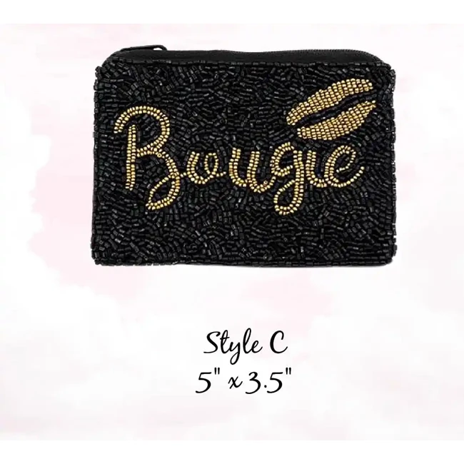 Top Selling Bougie Beaded Coin Purse Elegant Blend of Functionality and Style for Any Occasion