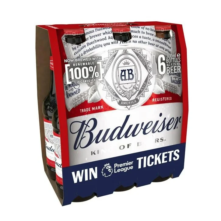 Hot Selling Price Of Budweiser Beer 33cl /330ml In Cans / Bottles In Bulk Quantity