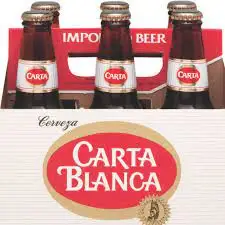 Carta Blanca Original Imported Beer-6 bottles / 12 fl oz